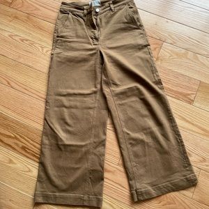 Everlane wide leg crop pants size 6